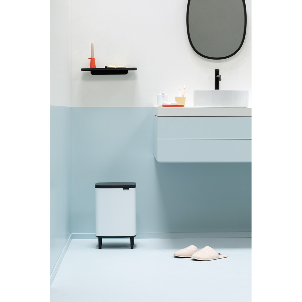 Bo Avfallshink Hög 12L - White Vit