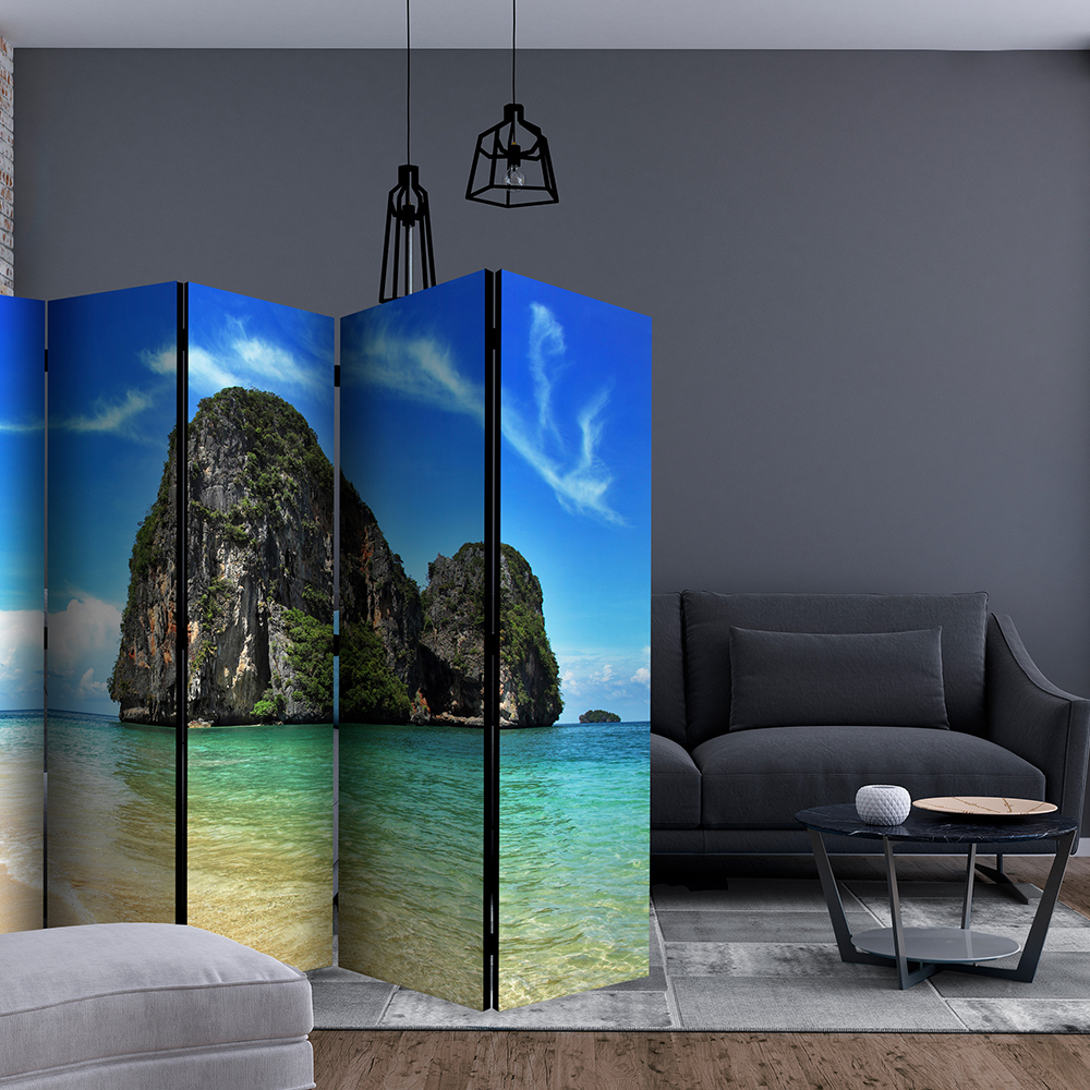 Rumsavdelare Skärmvägg Arkiio Exotic Landscape In Thailand Railay Beach II 225x172 cm