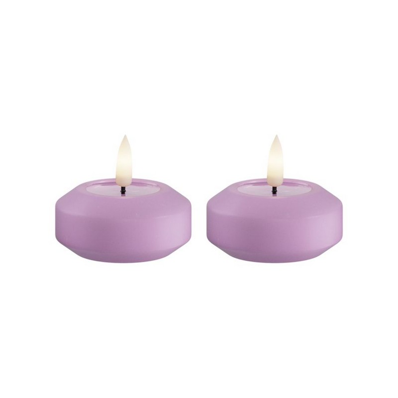 LED-Värmeljus DeluxeHomeart Flytande 6,1 cm 2-pack
