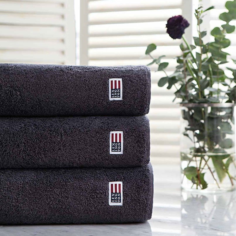 Badhandduk Lexington Icons Original Charcoal