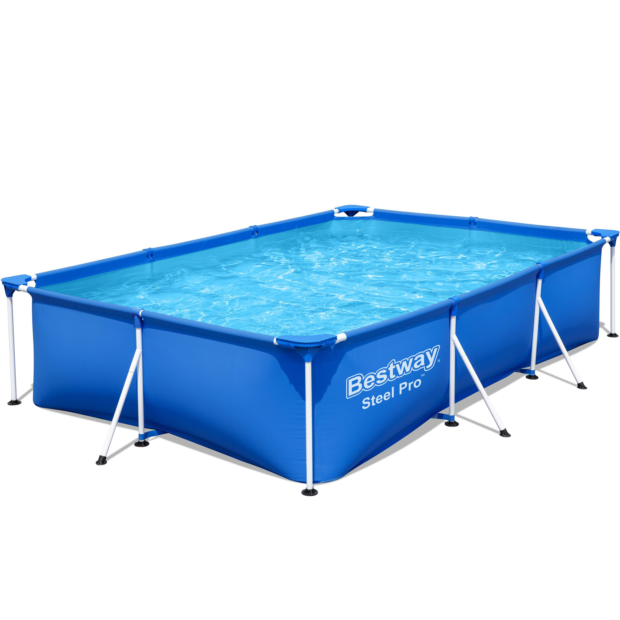 Stålramspool Bestway Steel Pro 3x2 m Ovanmarkspool Blå