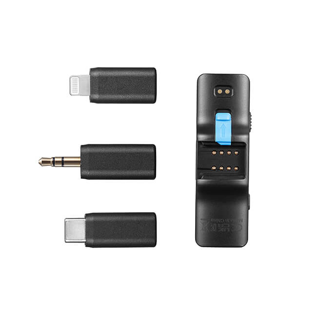 Mikrofonsystem BOYA Trådlöst Boyalink X2, 3.5mm, Lightning & USB-C