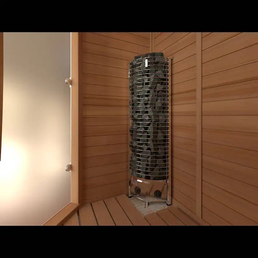 Elektriskt Bastuaggregat SAWO Tower Corner 3P-1P