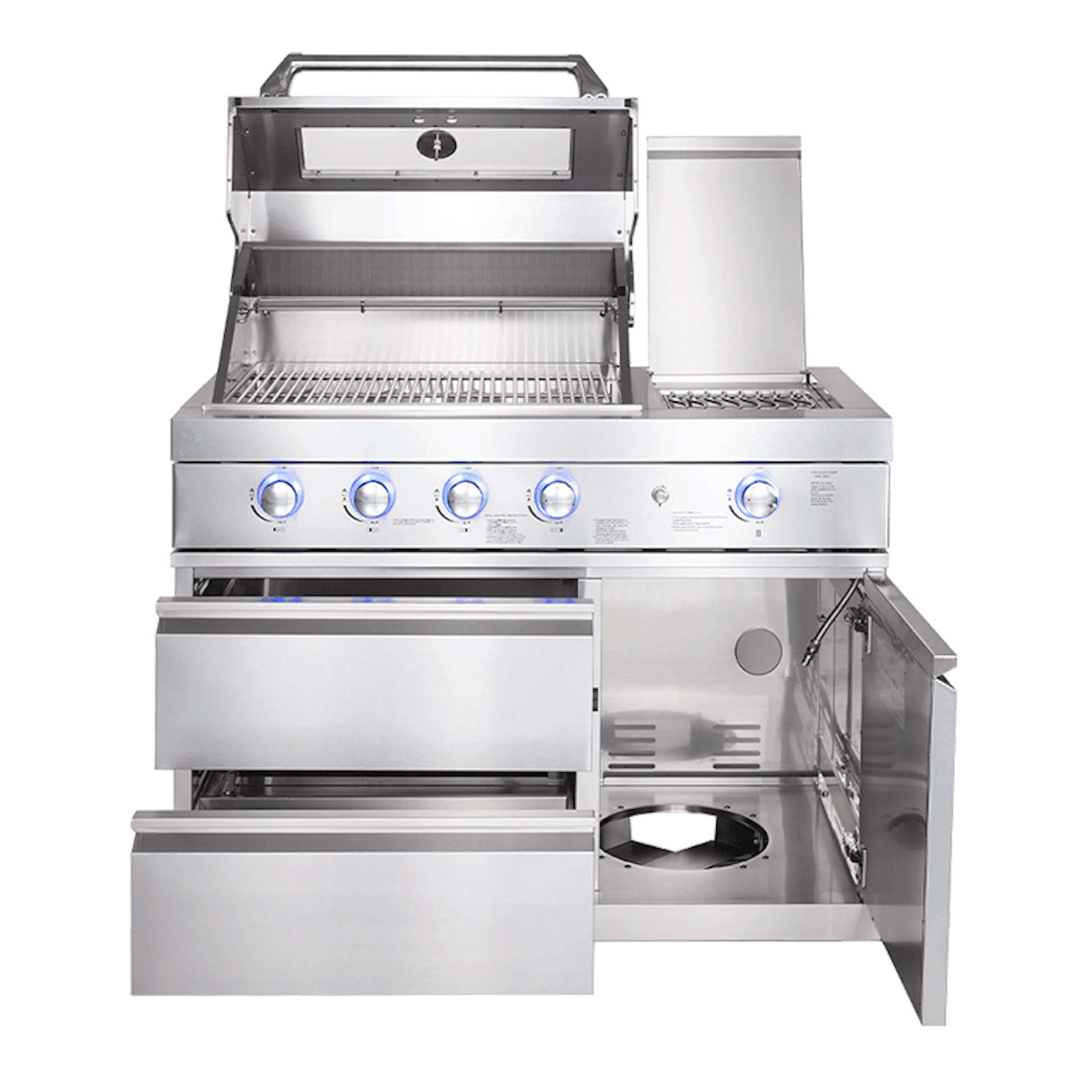 Fristående utekök Myoutdoorkitchen Pure Plus Stainless
