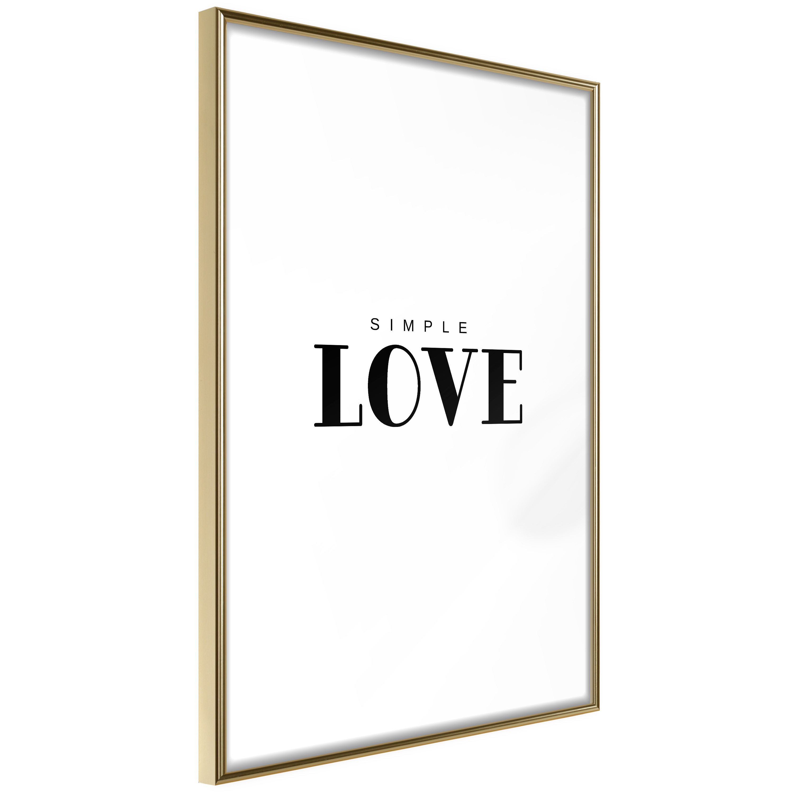 Poster Artgeist Affisch Simple Love