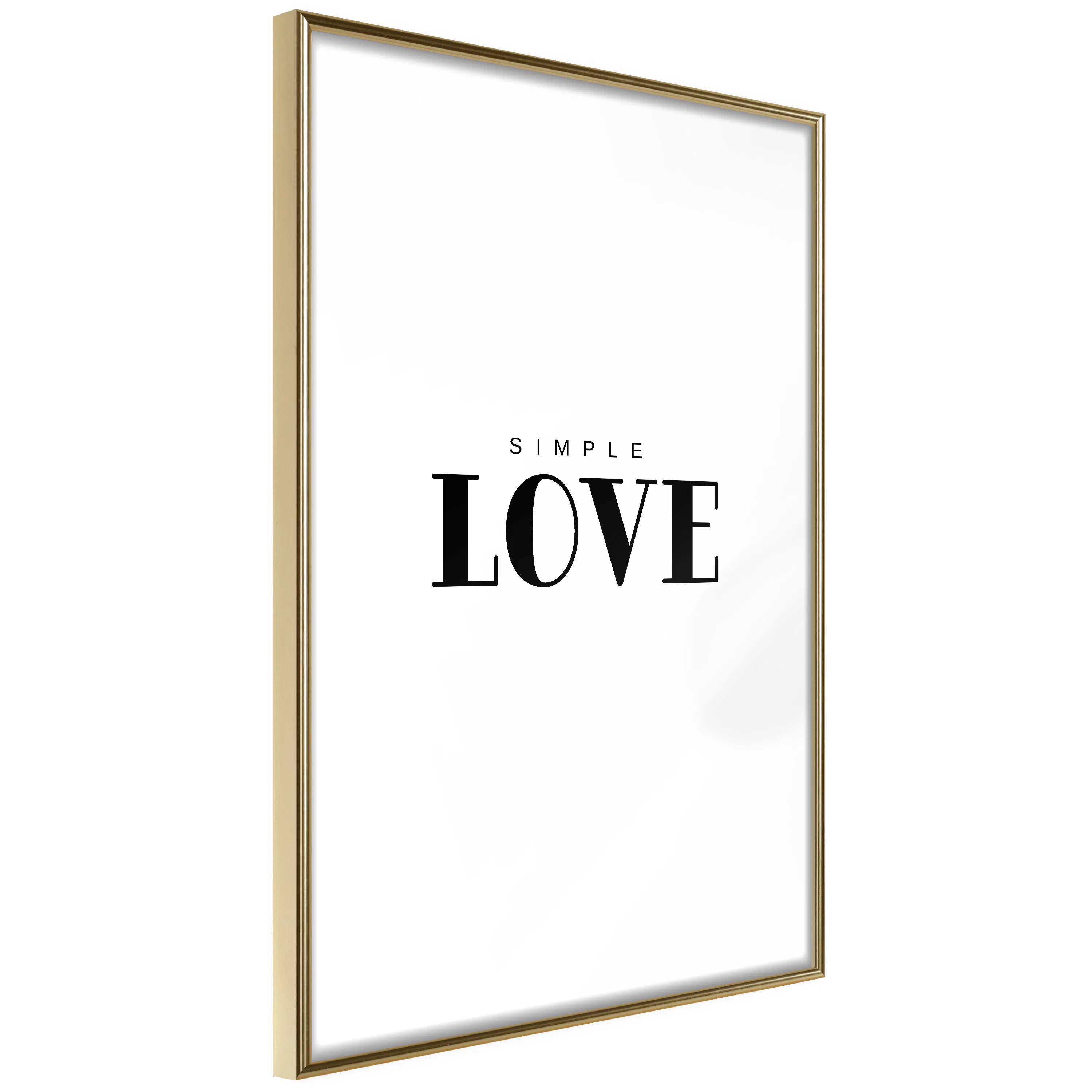 Poster Artgeist Affisch Simple Love