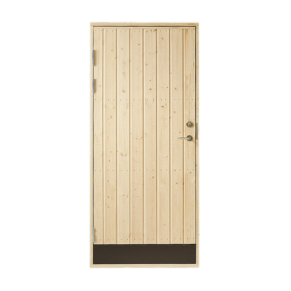 Ytterdörr 90x190 cm 18 Vänster Omålad