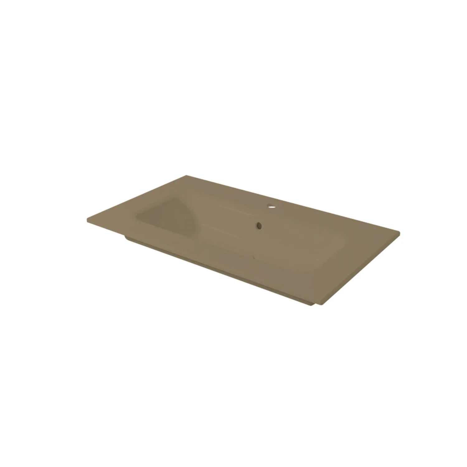 Handfat Edge 80 Coffee Cream Bredd: 810 mm, Coffee Cream