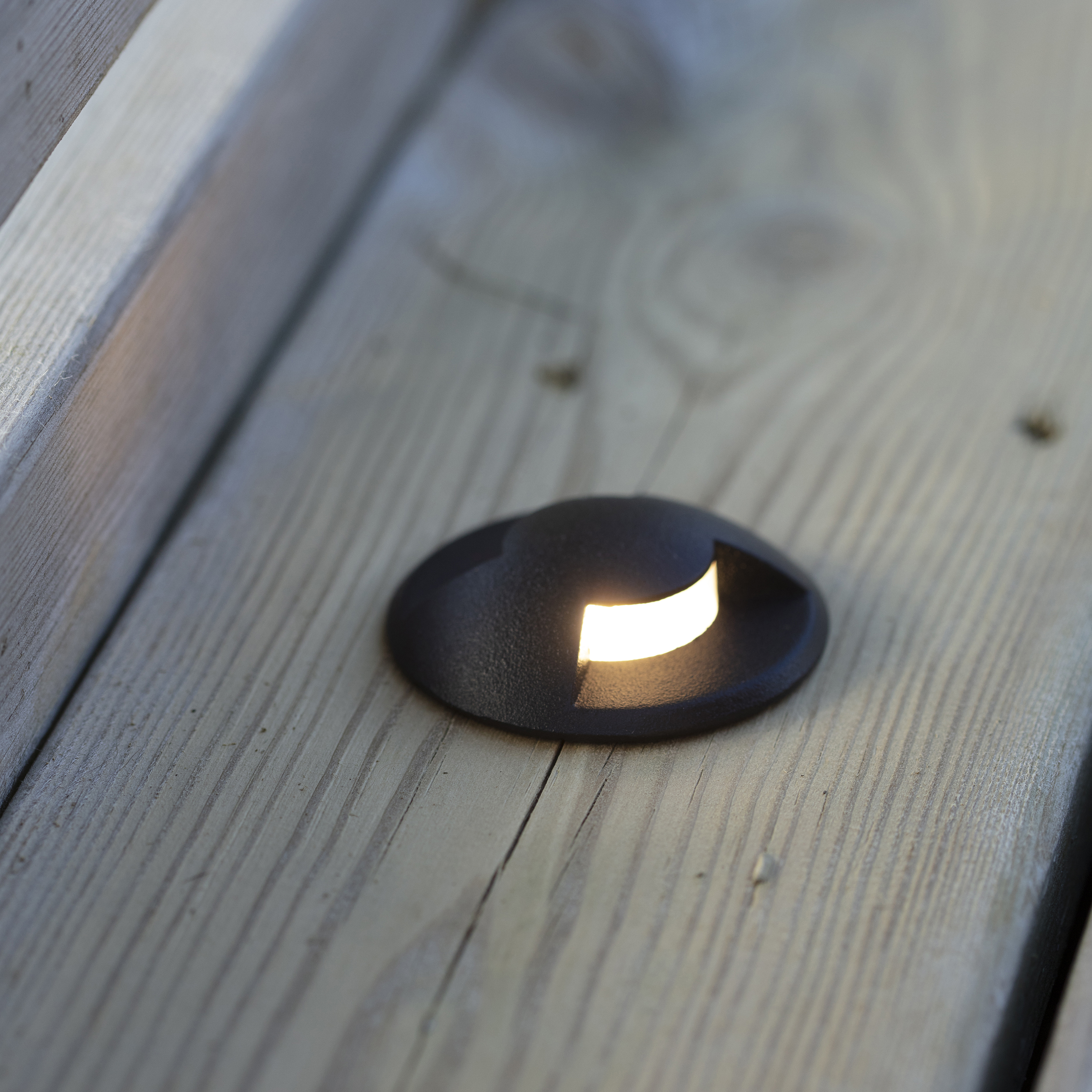 Trappbelysning Markslöjd Garden 24 Utomhus LED Spotlight Svart Aluminium