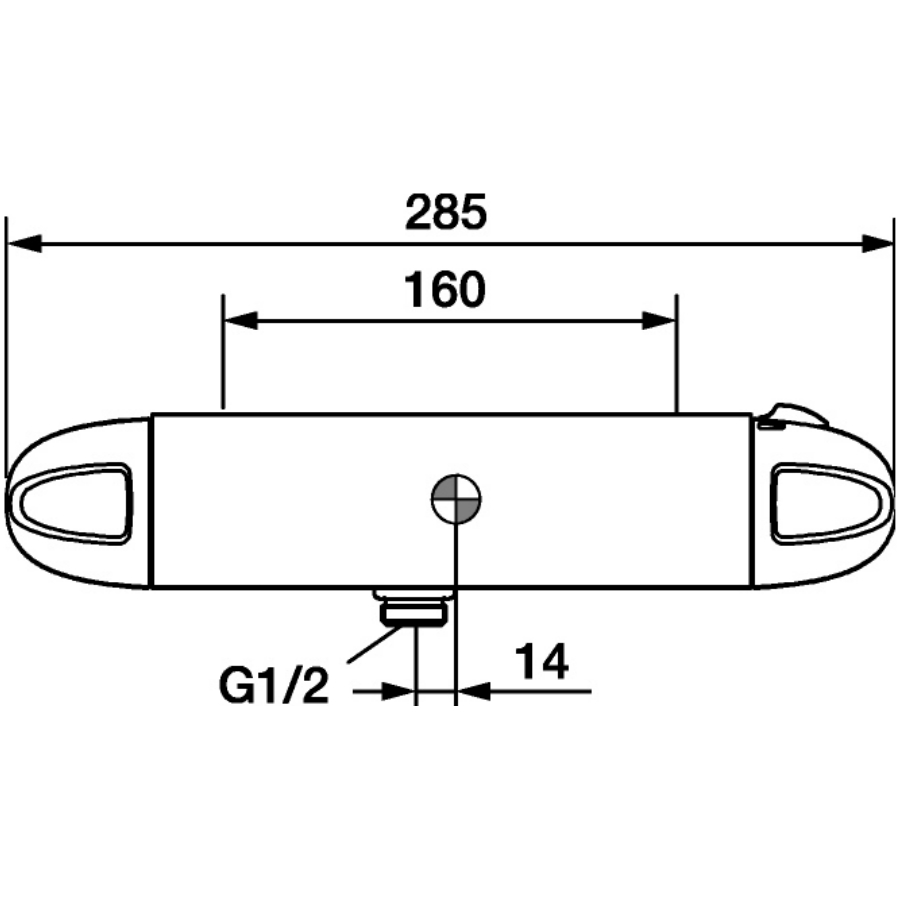 Duschblandare FM Mattsson 9000 160 cc