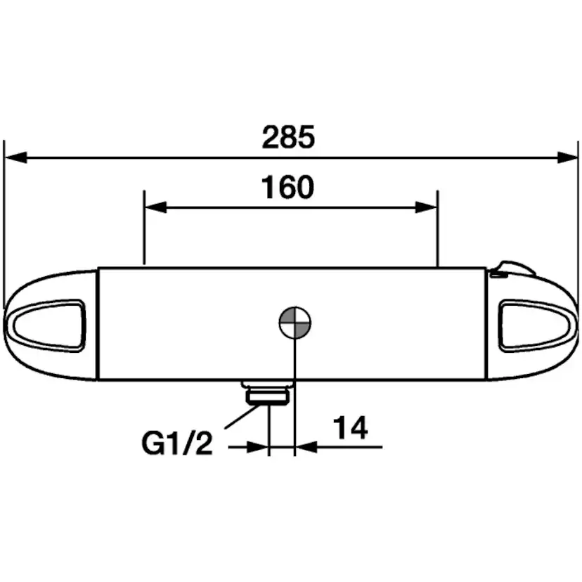 Duschblandare FM Mattsson 9000 160 cc