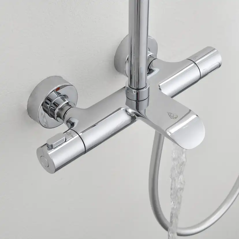 Takduschset Bathlife Svalla med Badkarsblandare