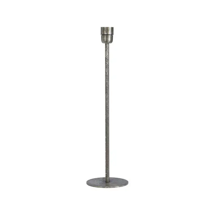 Base Lampfot Beaten silver 55cm Silver, H: 550 mm