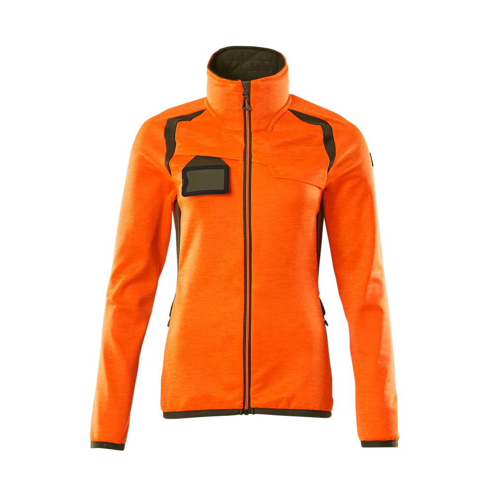Orange/Mossgrön