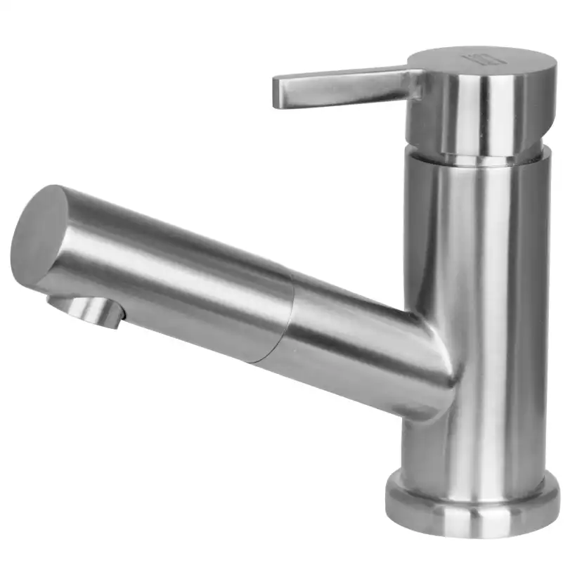 Tvättställsblandare Strand Stainless Sattellit SA-2200 med Utdragbar Pip