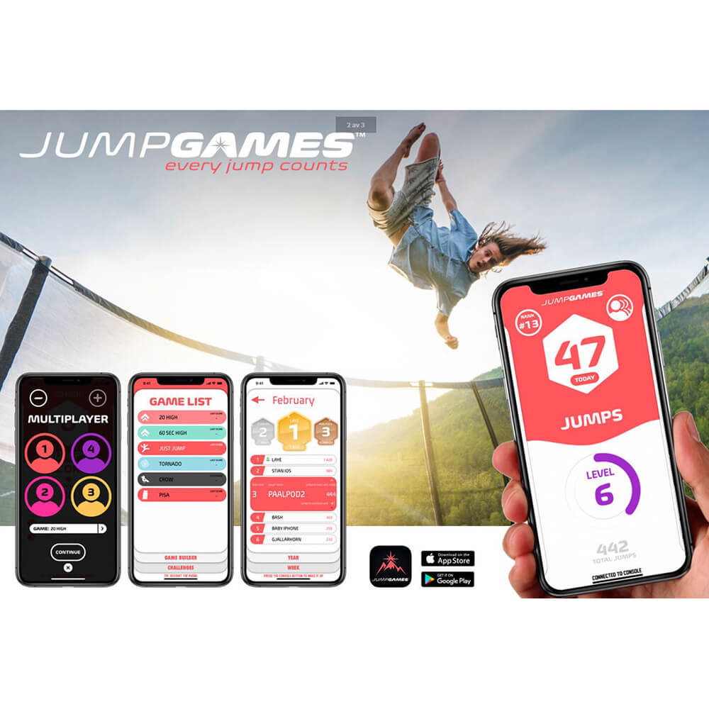 Fitnesspel Playfinity Jump Games