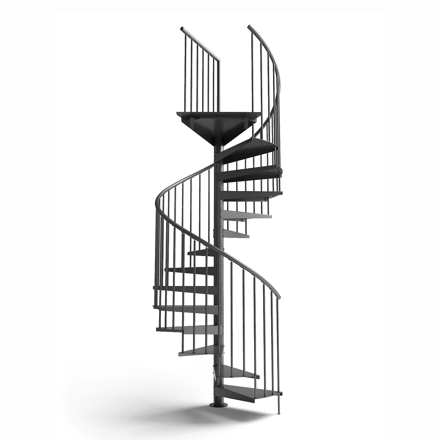 Spiraltrappa Drömtrappor by D'Opera Pure Steel F20 Ø1300 mm