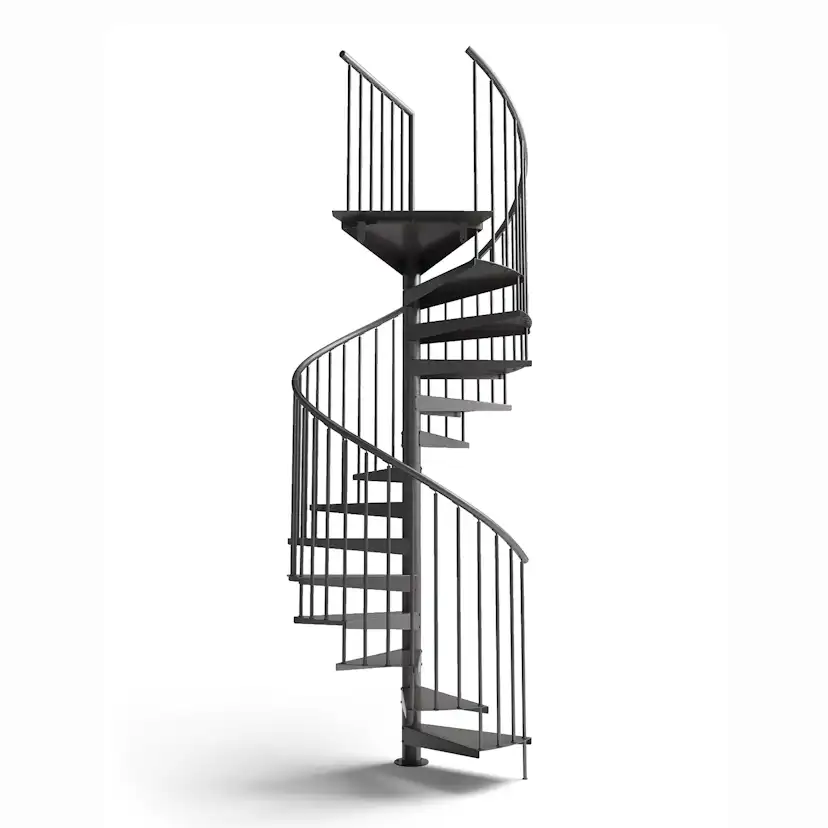 Spiraltrappa Drömtrappor by D'Opera Pure Steel F20 Ø1300 mm