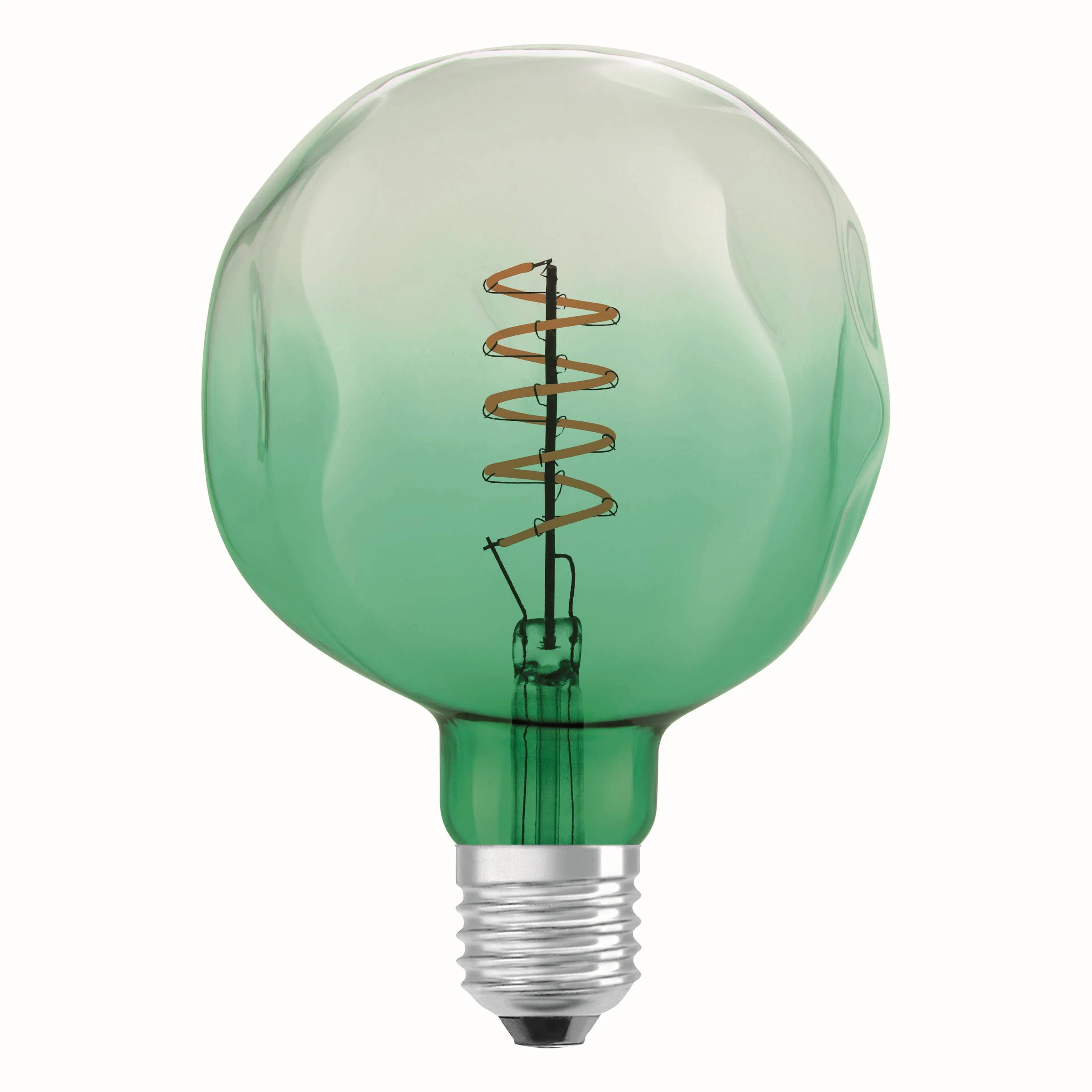 LED-Lampa Osram Deco ET124 Grön E27 Vintage 1906 Dimbar