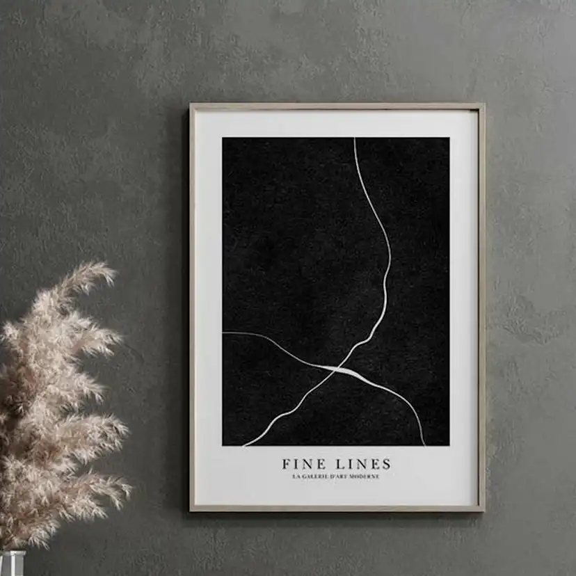 Poster Gallerix Fine Lines No1