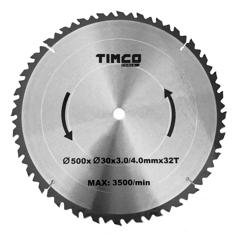 Cirkelsågblad Timco 500x30 32T