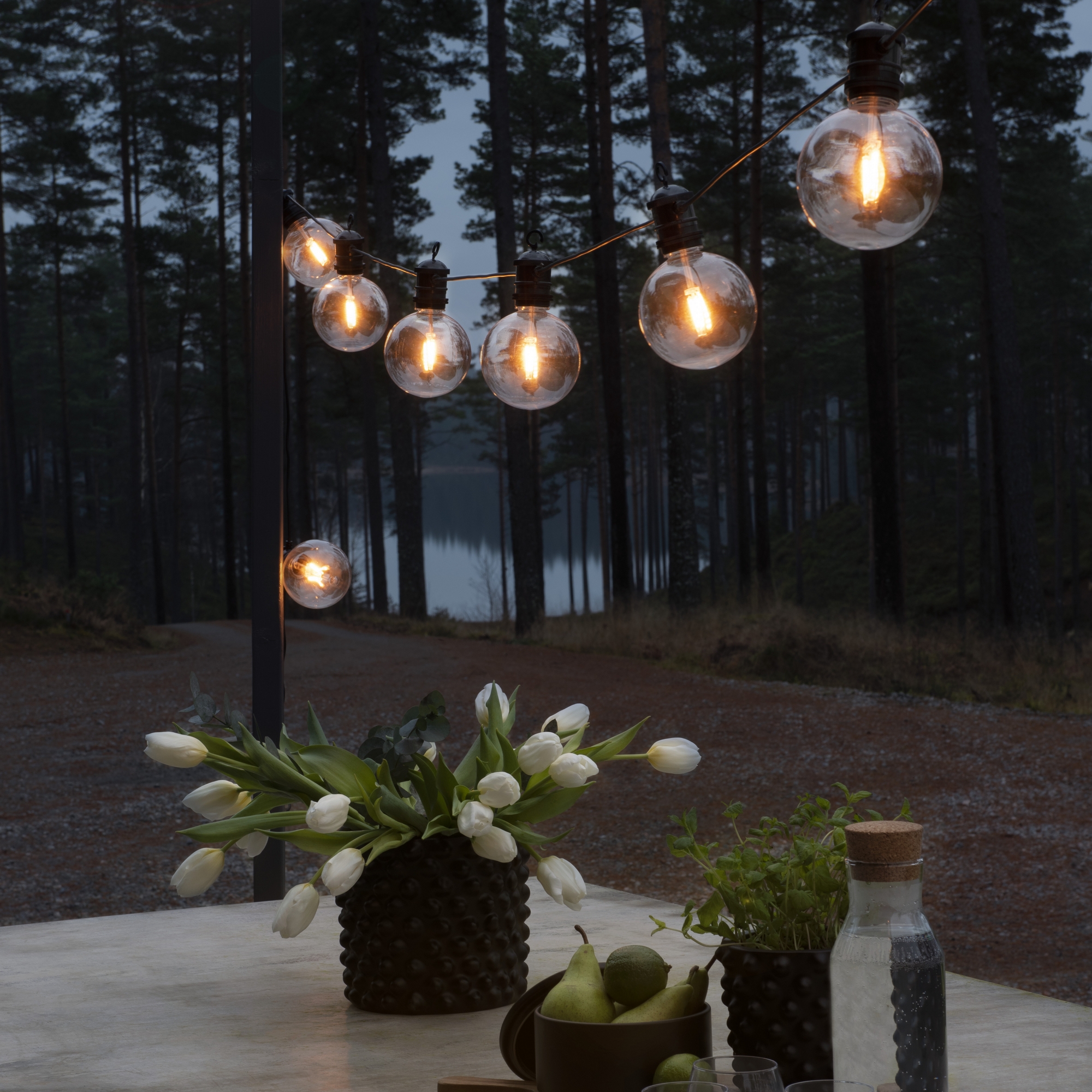 Tilläggsslinga Gnosjö Konstsmide E27 10 Amber LED Till 2394