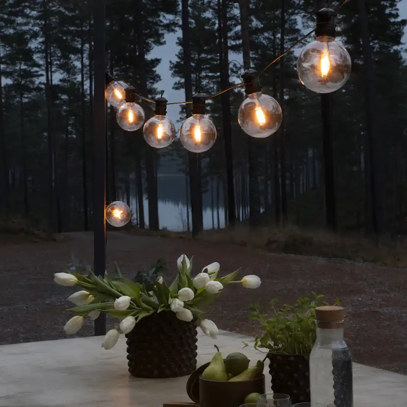 Tilläggsslinga Gnosjö Konstsmide E27 10 Amber LED Till 2394