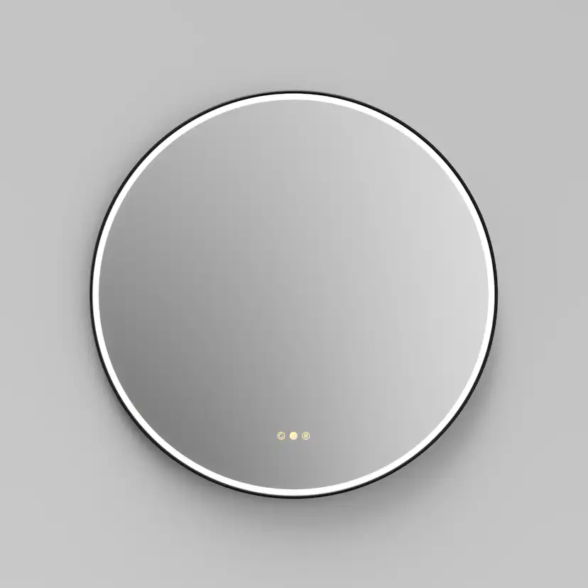 Badrumsspegel Svedbergs Kvill Rund med LED-belysning och TouchxØ810 mm