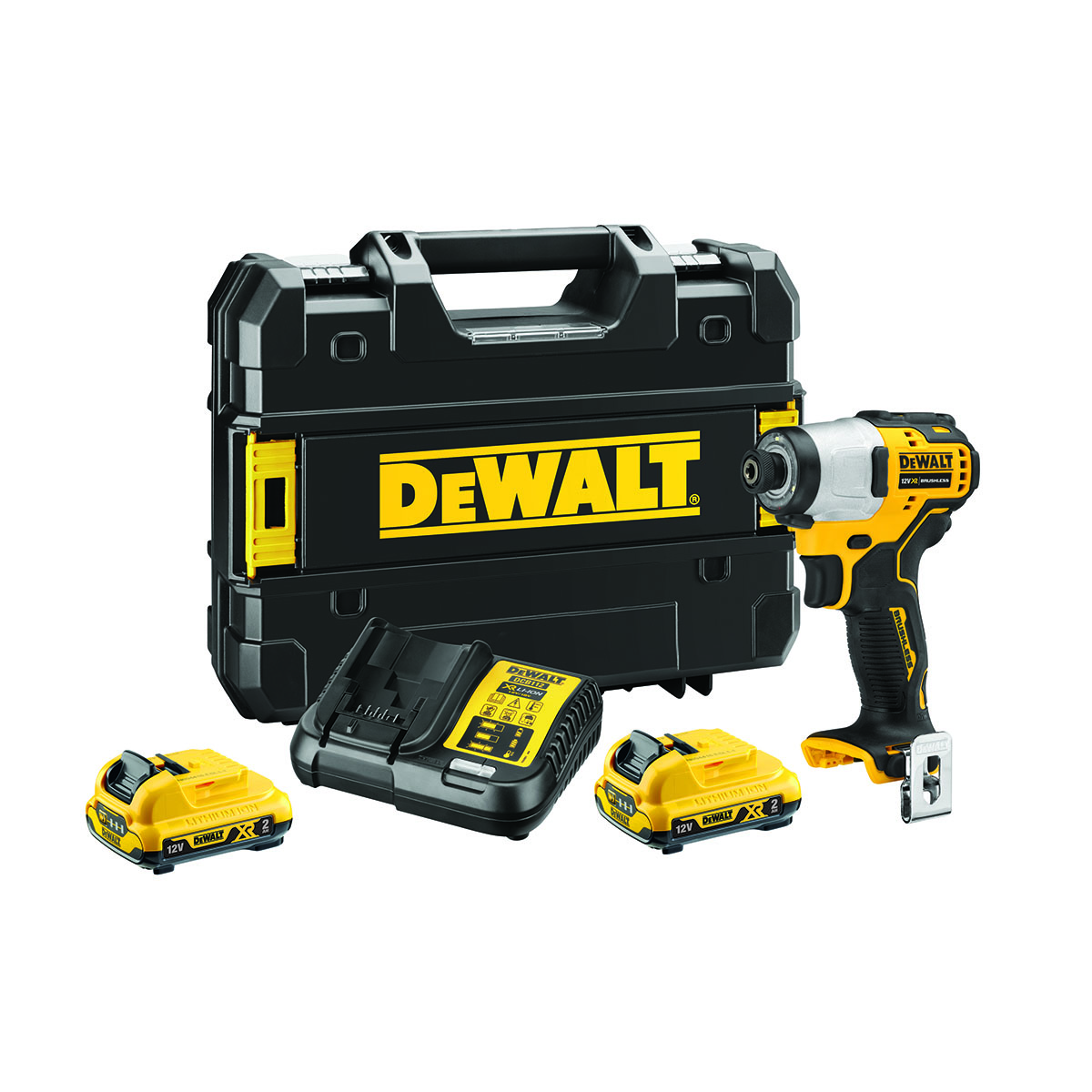 Slagskruvdragare Dewalt DCF801D2-QW med Batteri och Laddare
