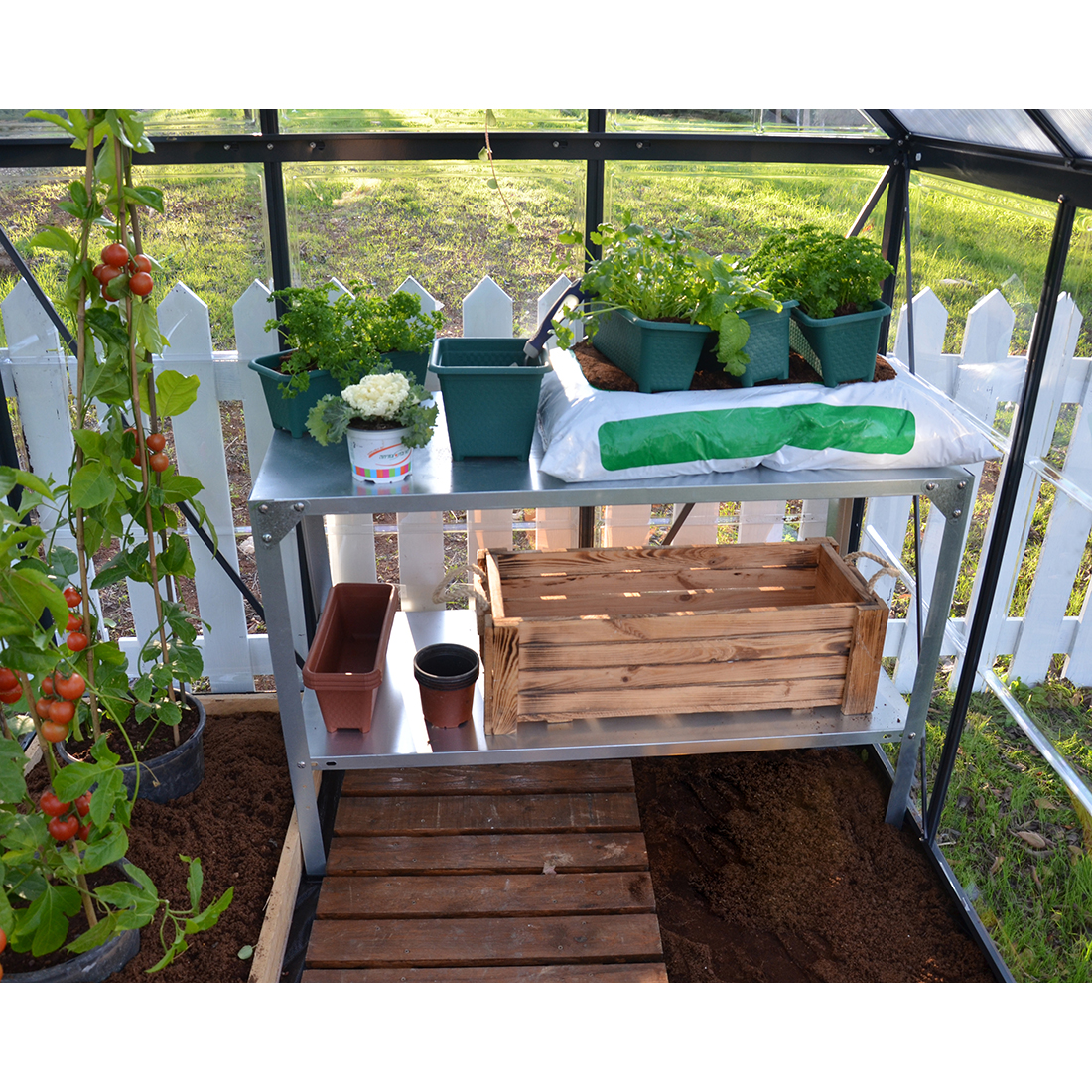 Arbetsbänk Canopia by Palram i Metall