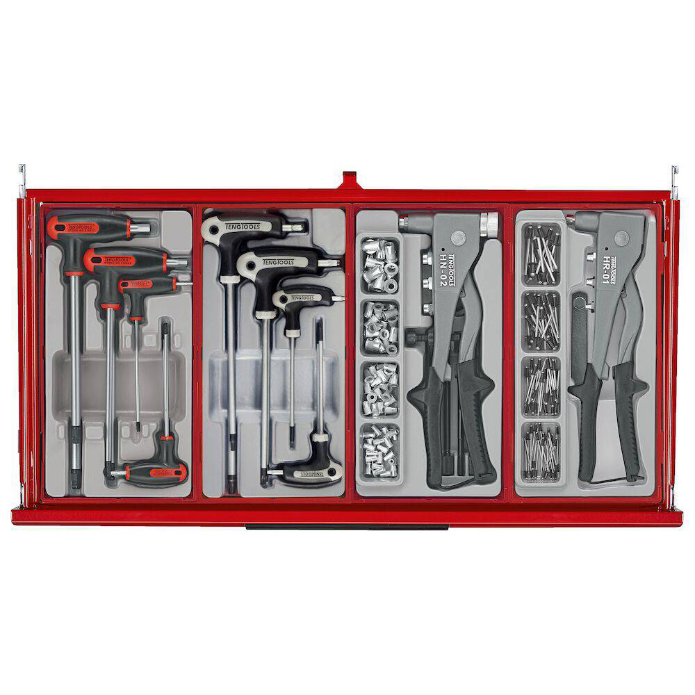 Verktygsset Teng Tools 1033 -Delar