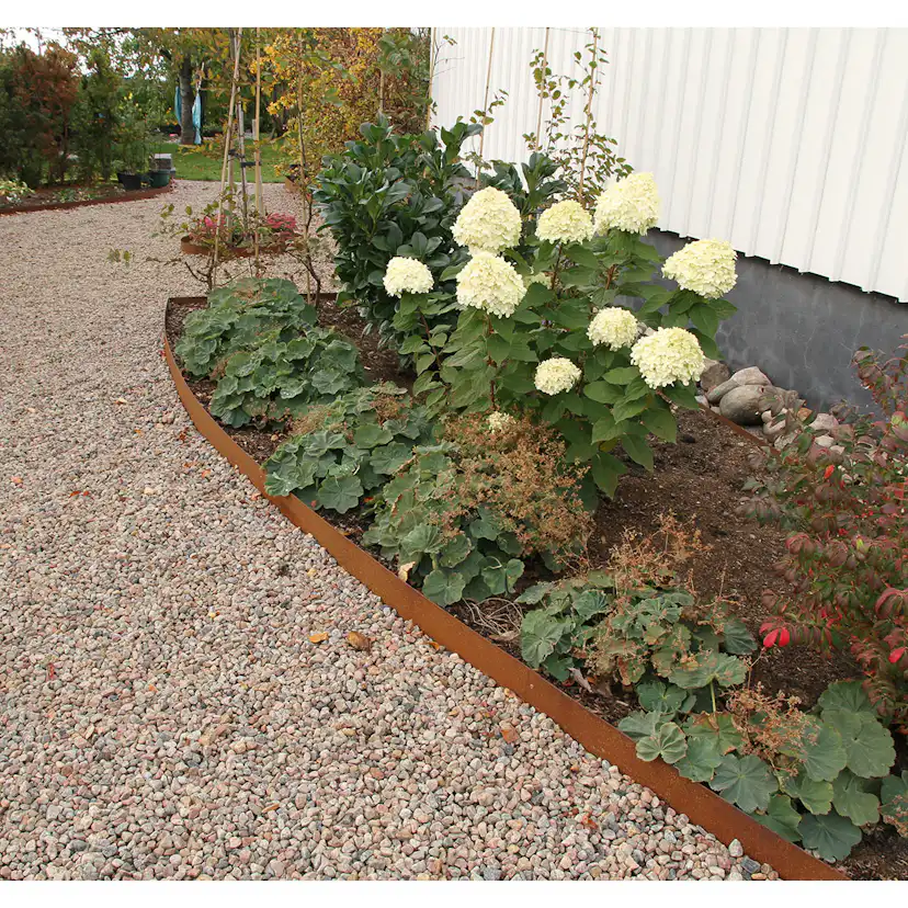 Planteringskant Flexigarden Corten 180 mm Kvartsbåge