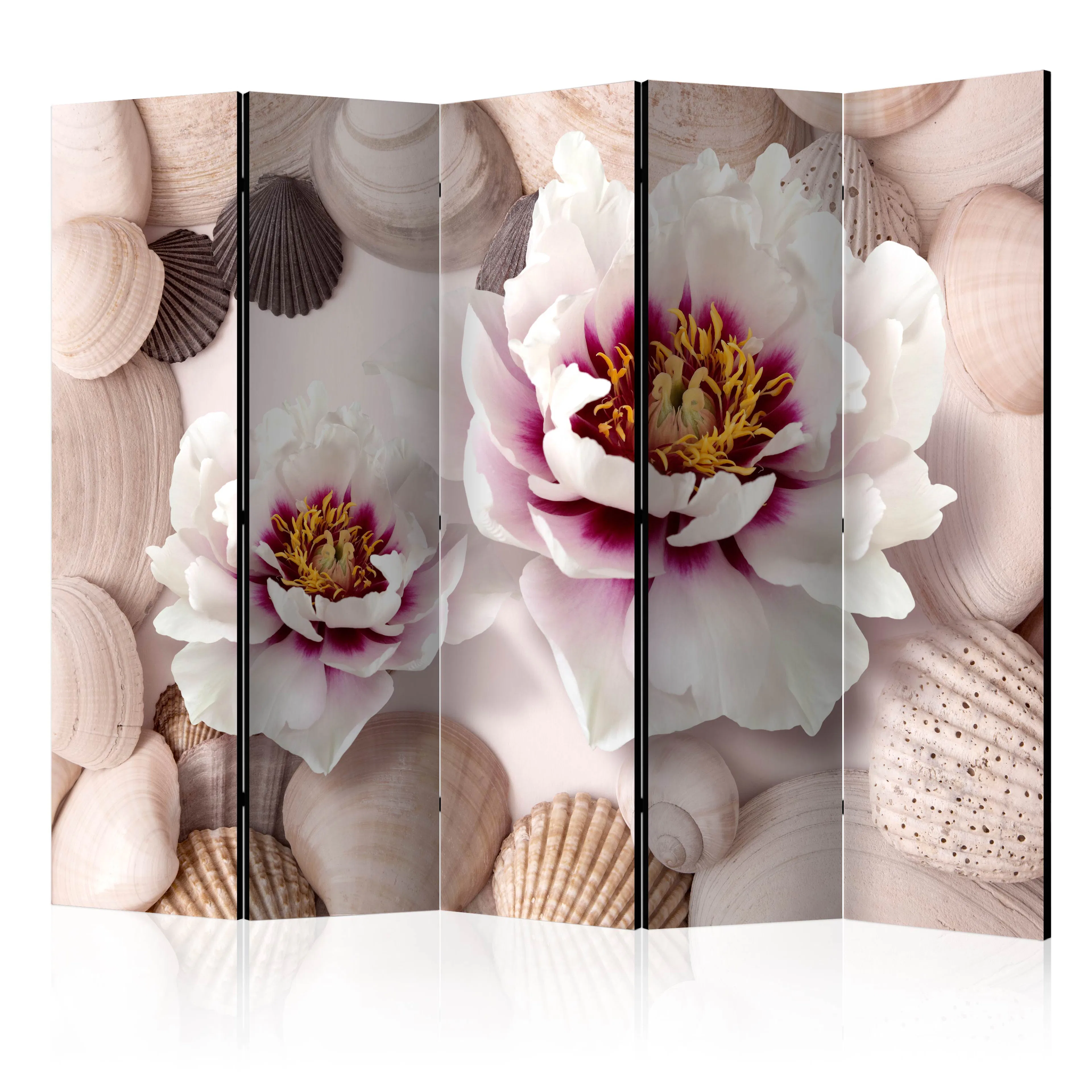 Rumsavdelare Skärmvägg Arkiio Flowers and Shells II 225x172 cm