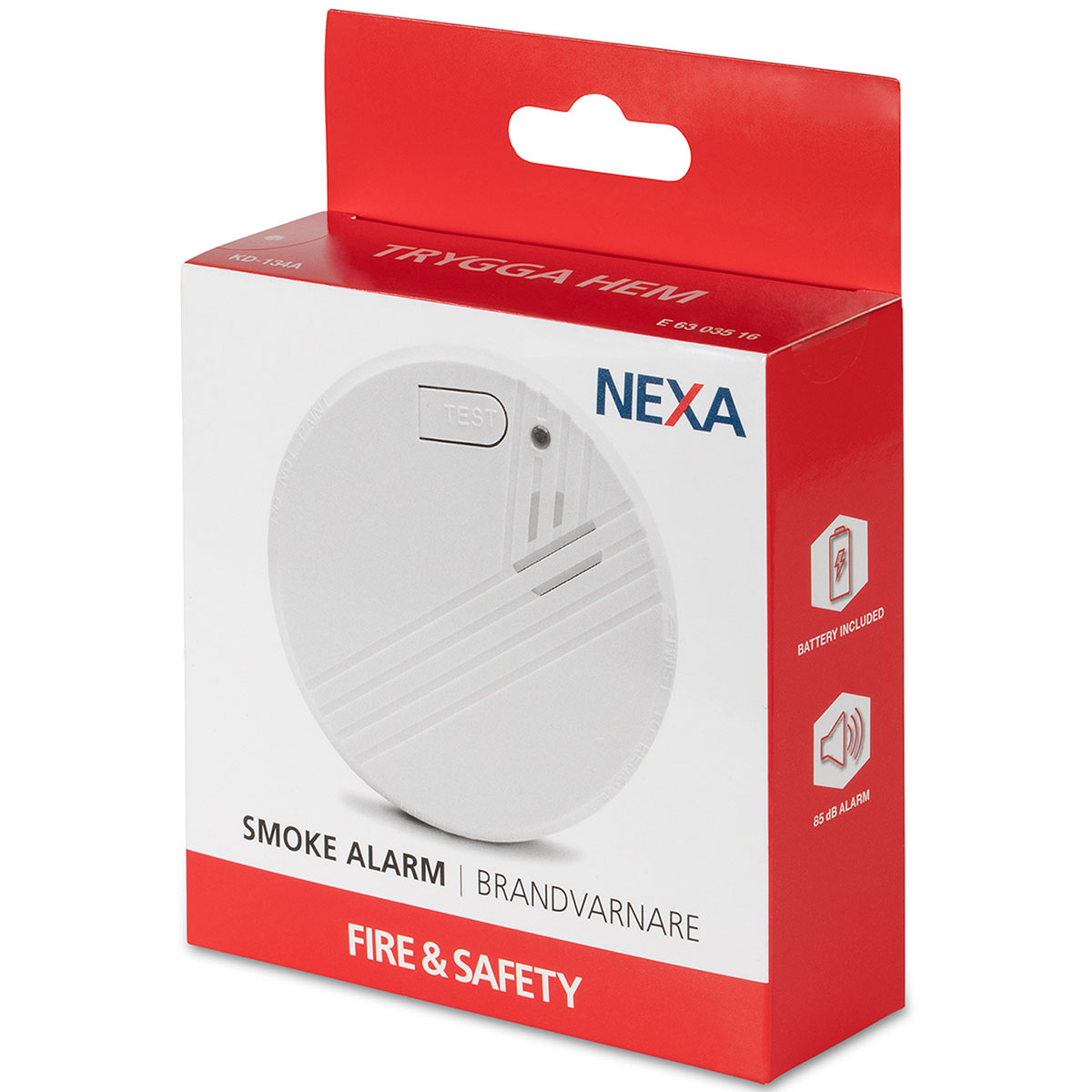 KD-134A Brandvarnare standard 1-pack