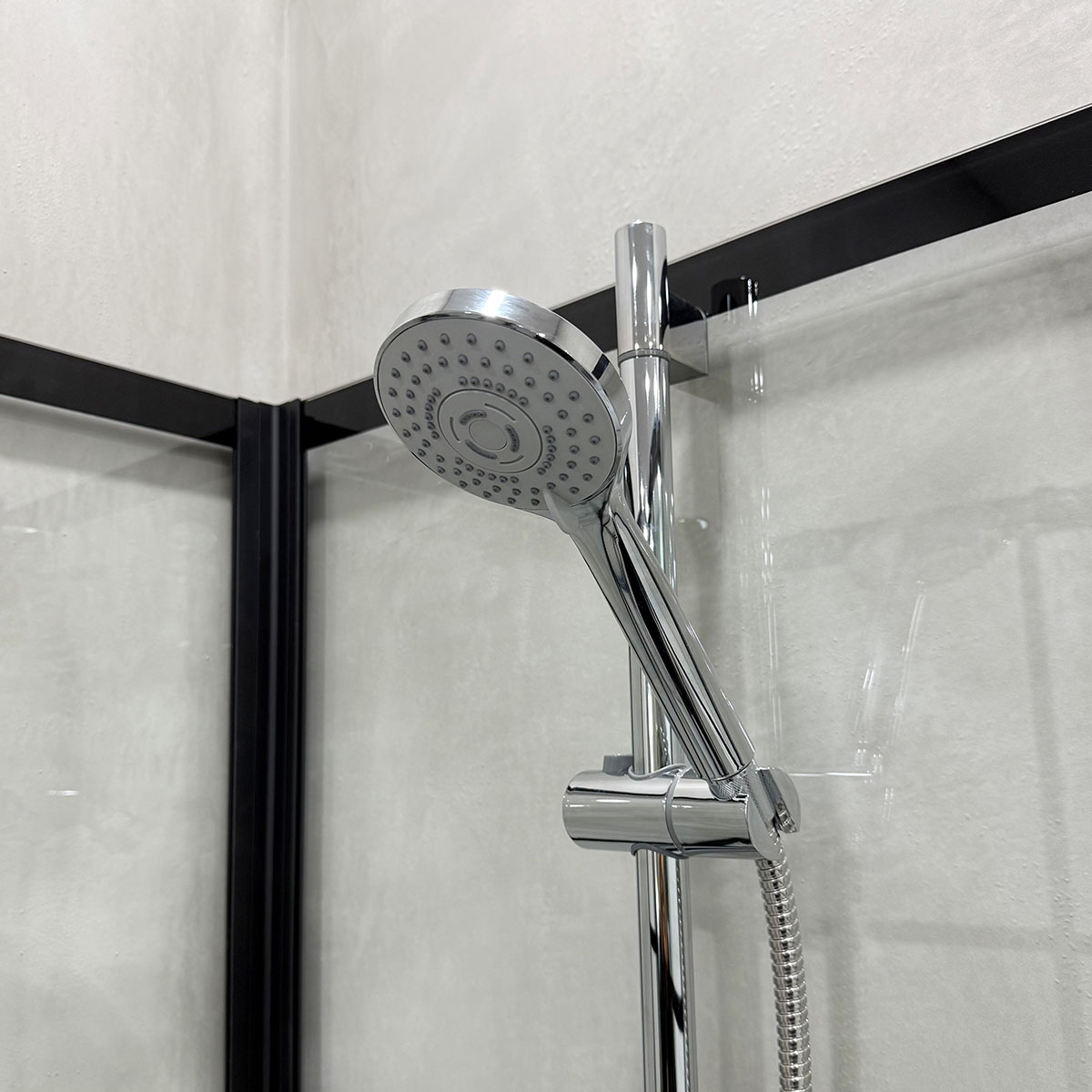 Duschkabin Bathlife Betrakta 90x90 Rak R/W Klarglas