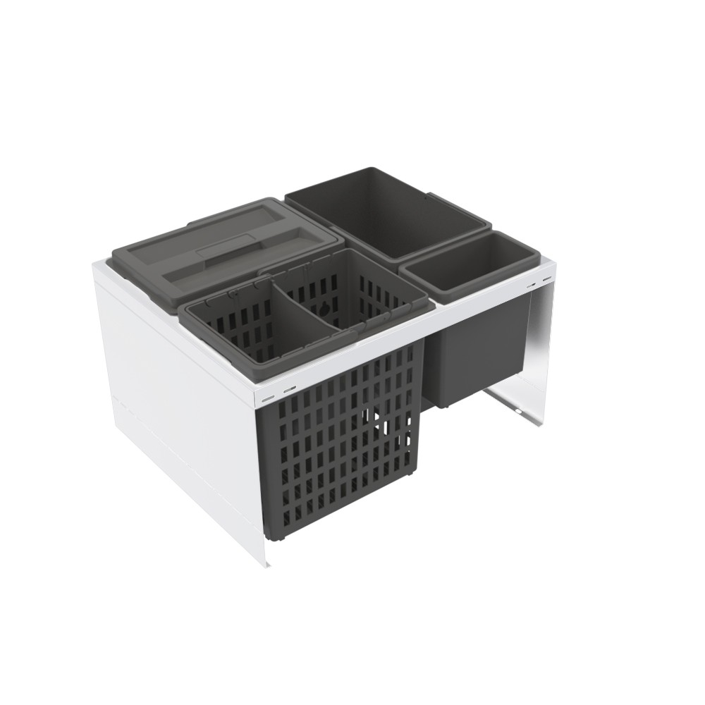 Källsorteringskärhållare Beslag Design Cube Original Hero 600