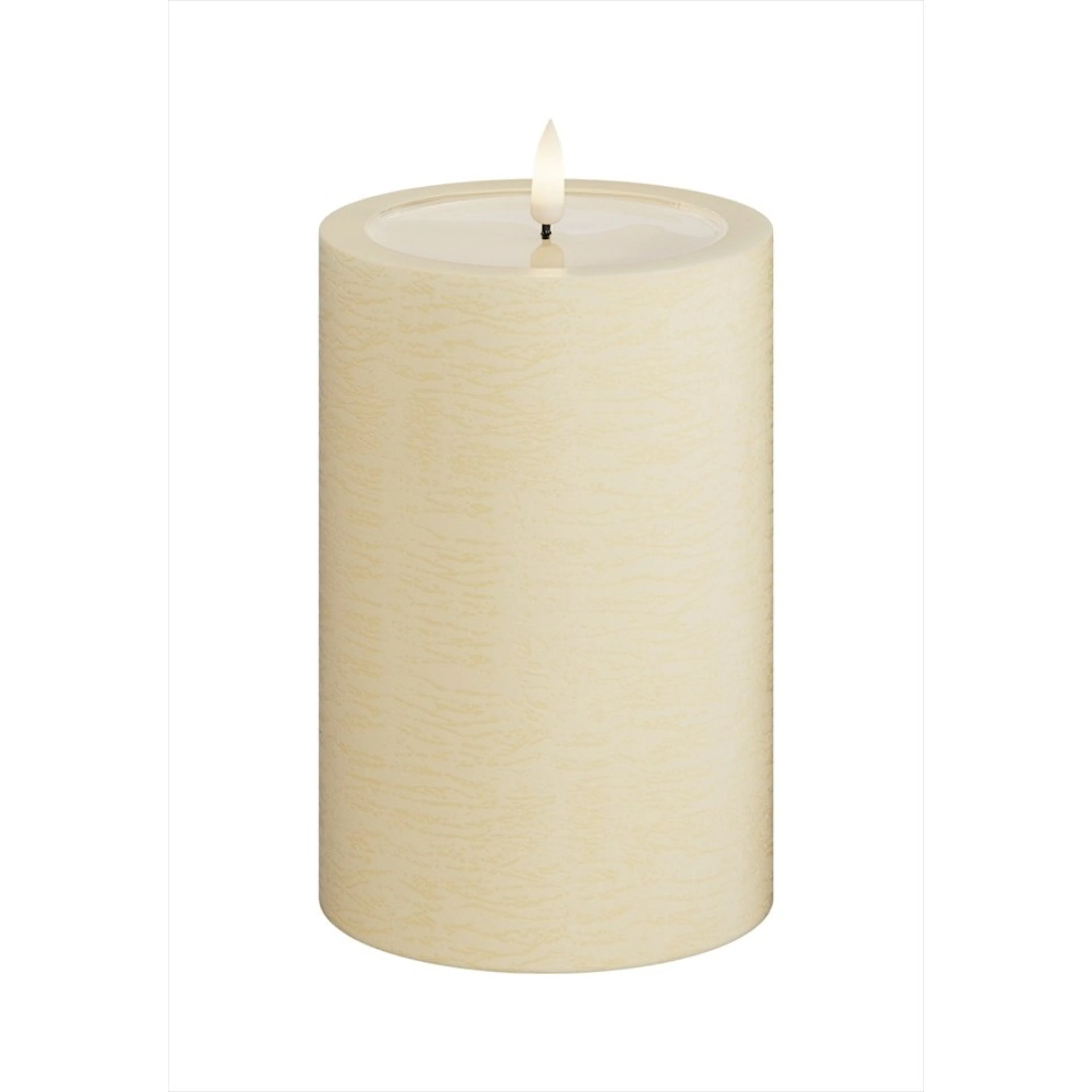 LED-Blockljus UNIQUE Candles 10x15 cm