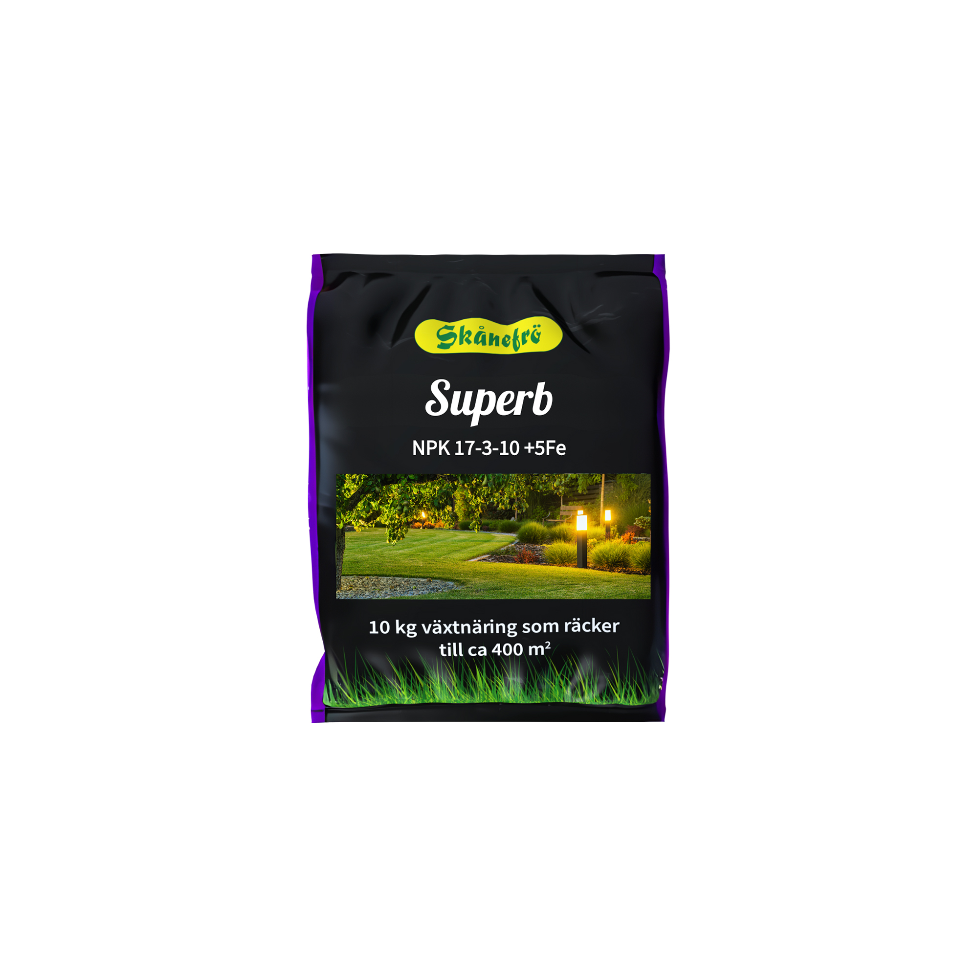 Gräsgödsel Skånefrö Superb 10 kg med Järn