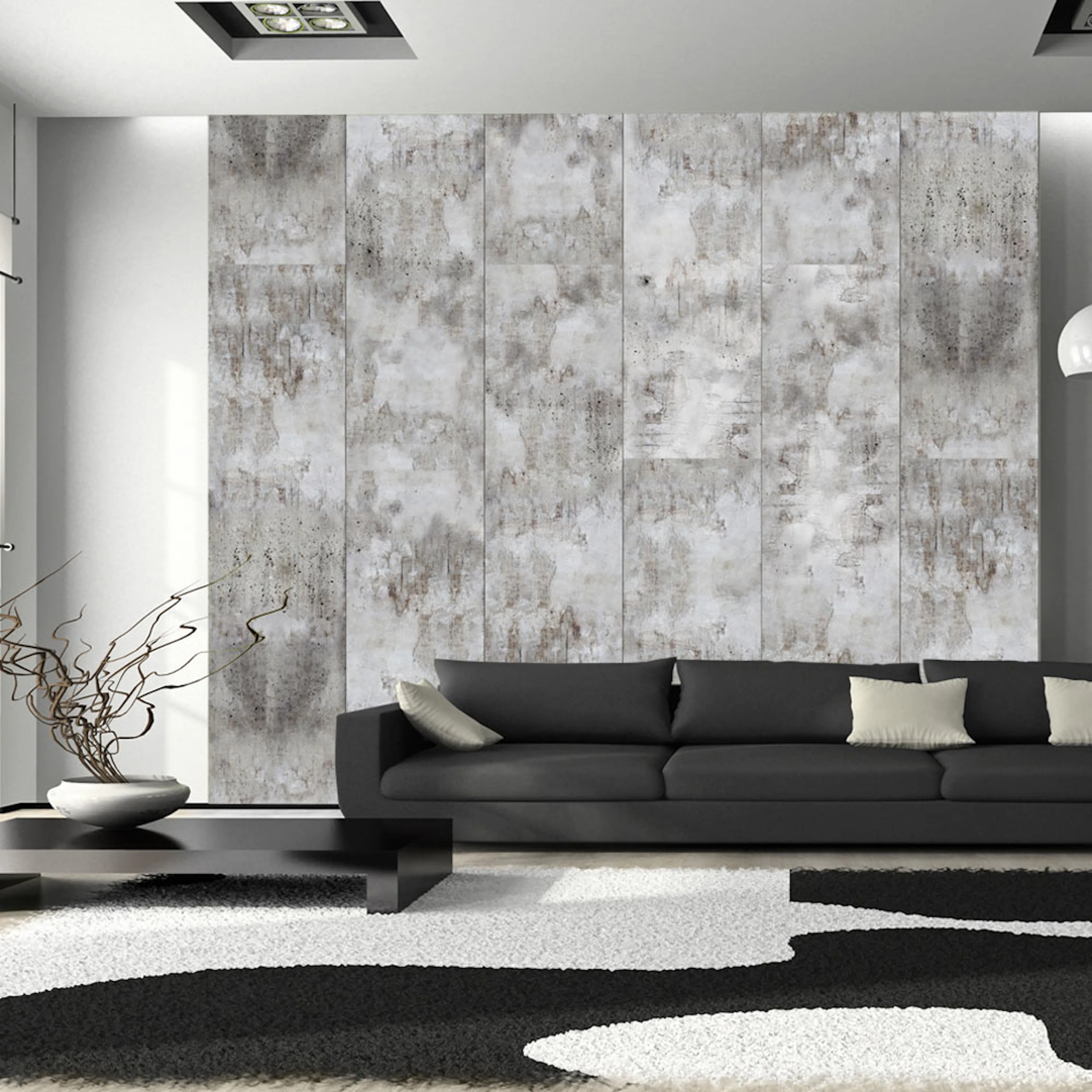 Fototapet Arkiio Gray shadows 50x1000 cm