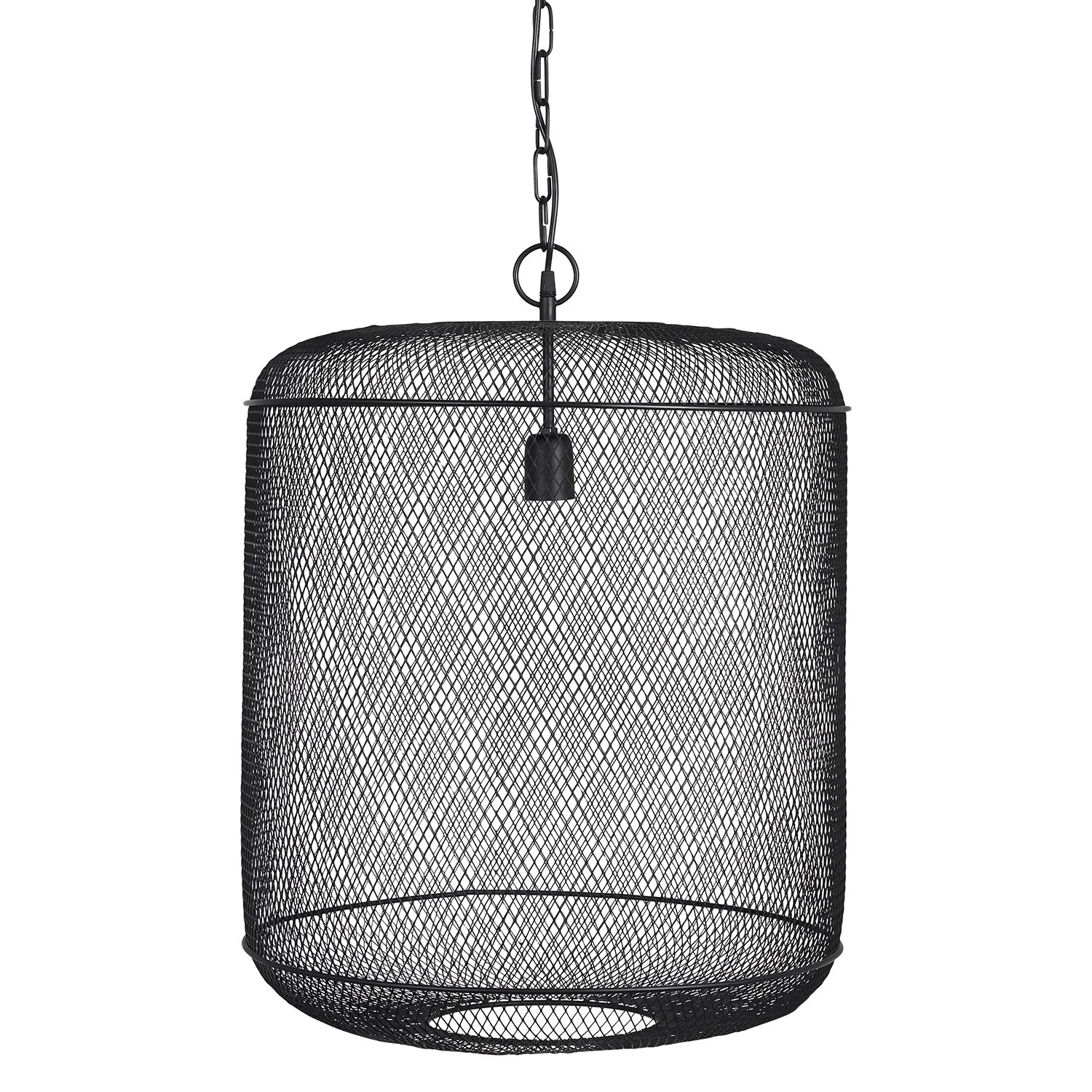 Grid taklampa Svart 52cm B: 520 mm