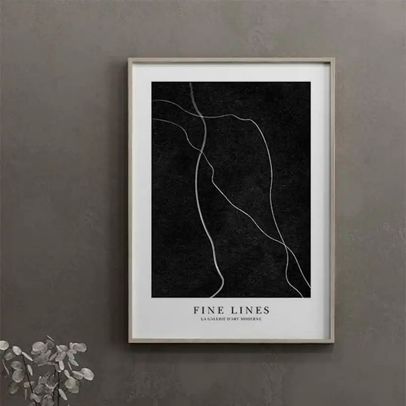 Poster Gallerix Fine Lines No2