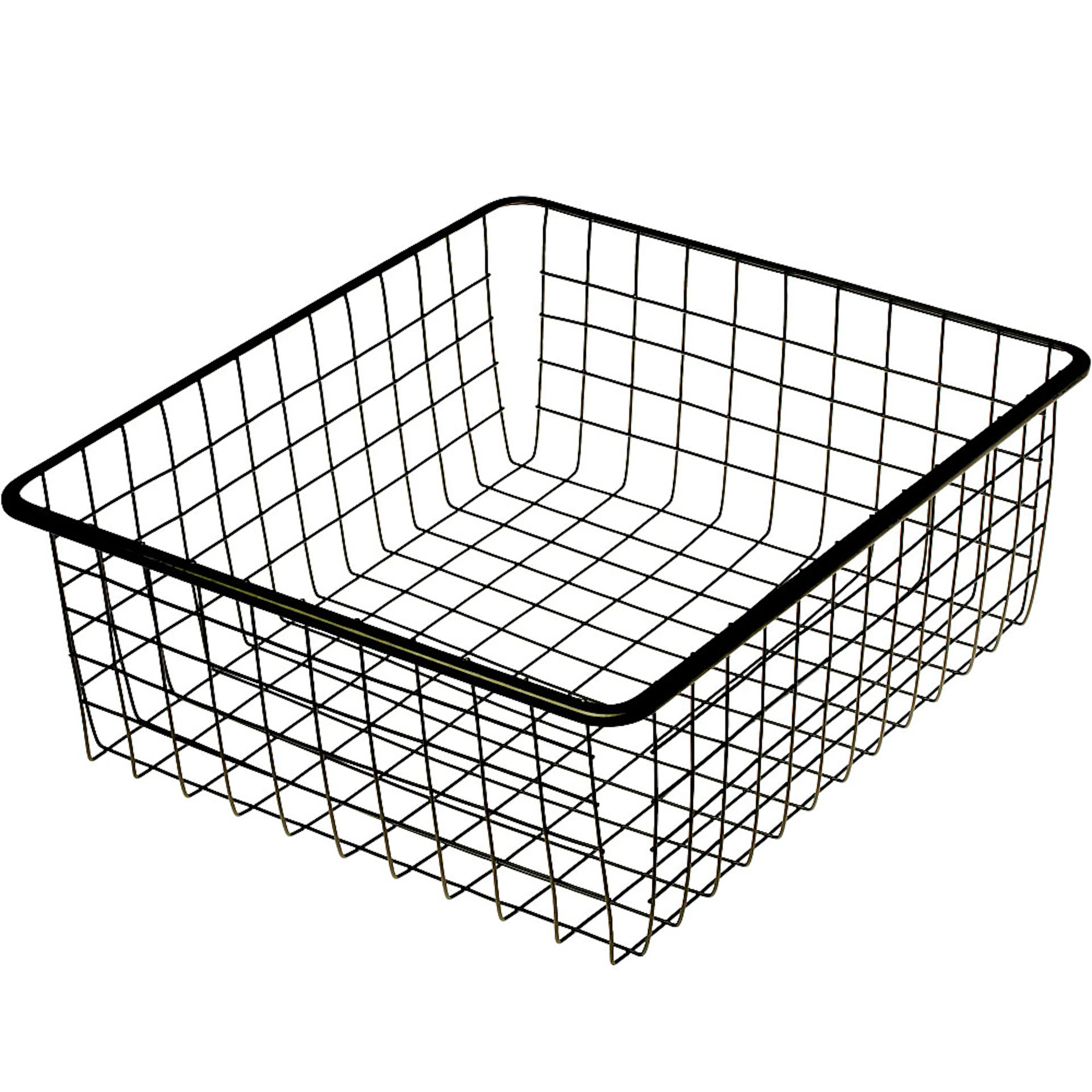 Trådkorg Nimo 43cm Svart till tvättbänk