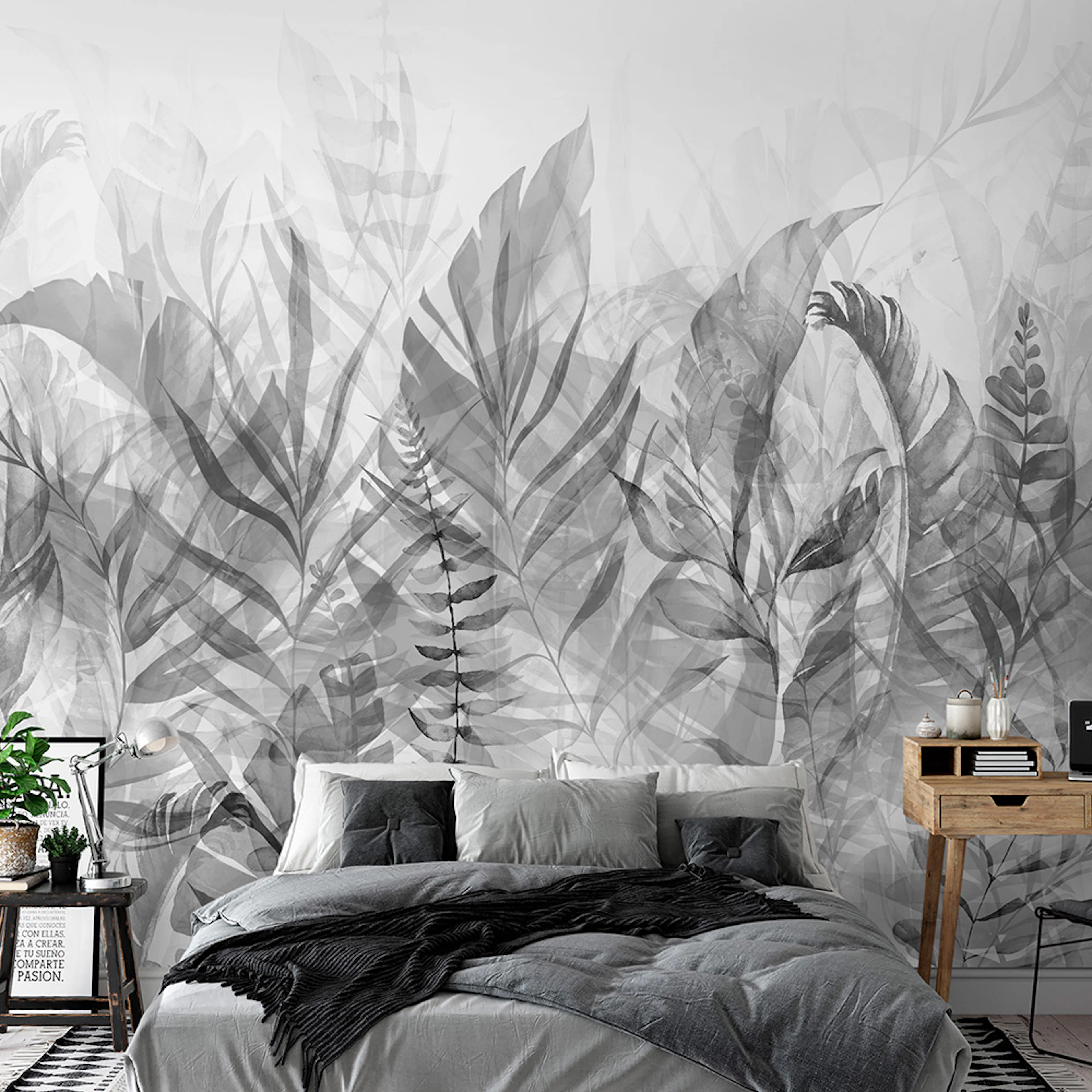 Fototapet Arkiio Magic Grove (Black and White)