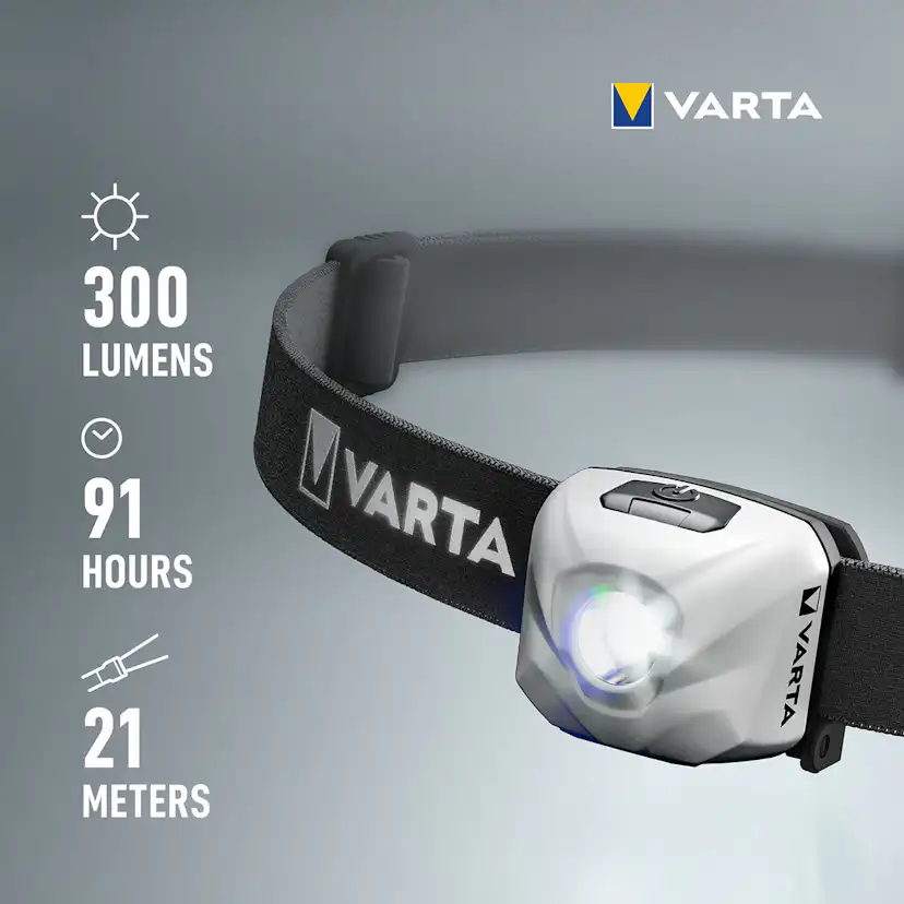 Pannlampa Varta Outdoor Sports Ultralight H30R 300 lm
