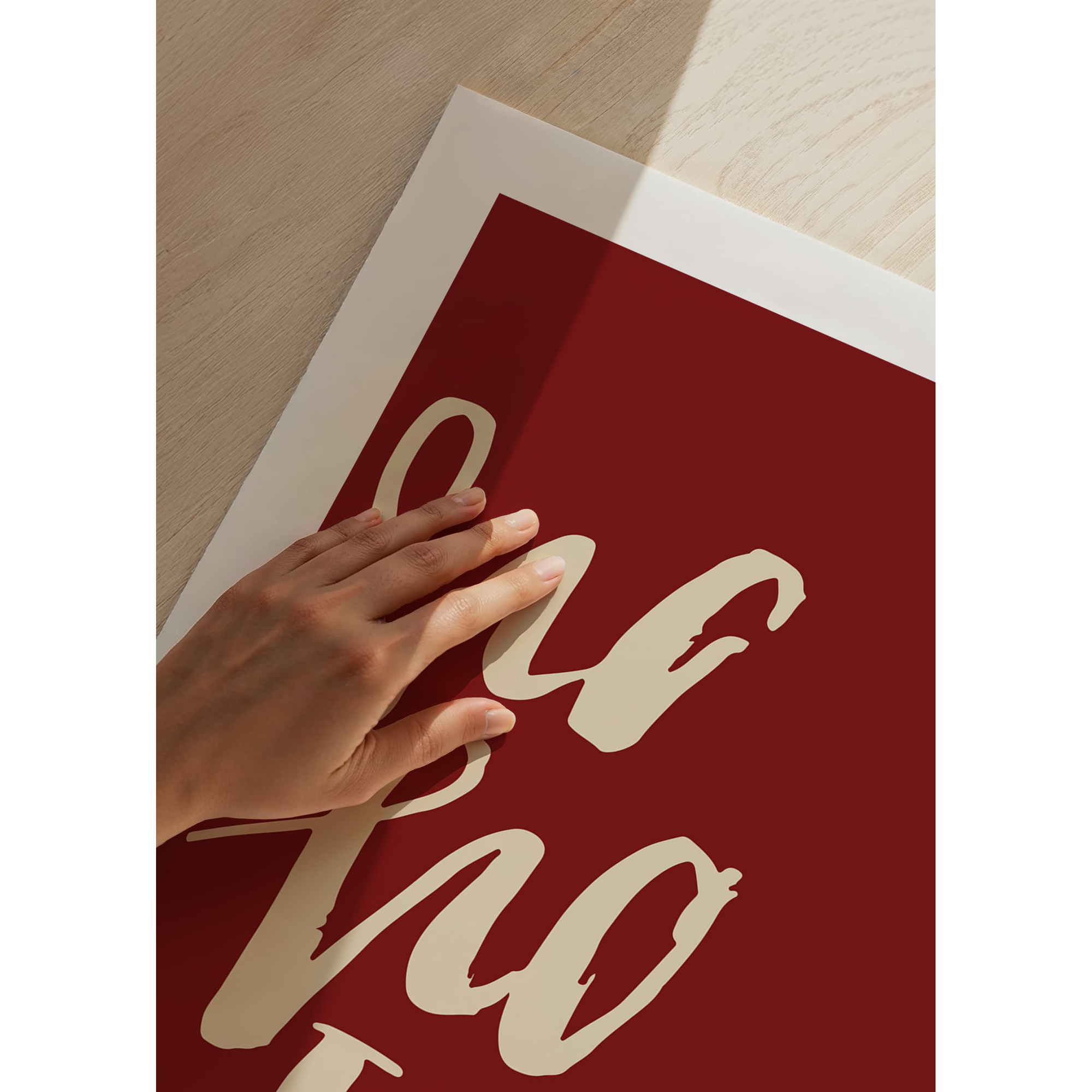 Poster Gallerix Ho Ho Ho R&W