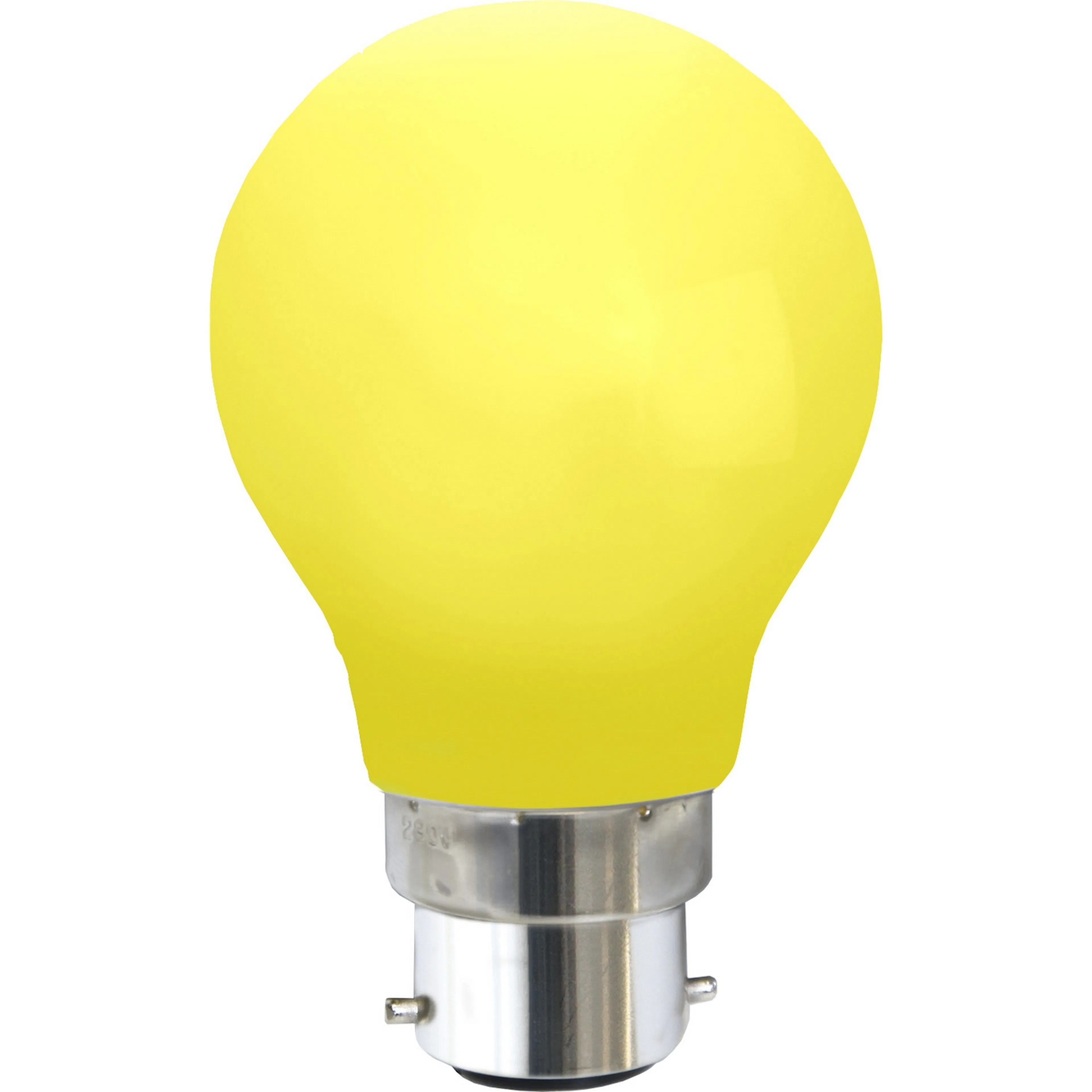 LED-lampa Star Trading B22 A55 Outdoor Lighting Gul 0,9W