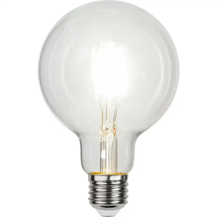 LED-lampa Star Trading E27 G95 Low Voltage 2W