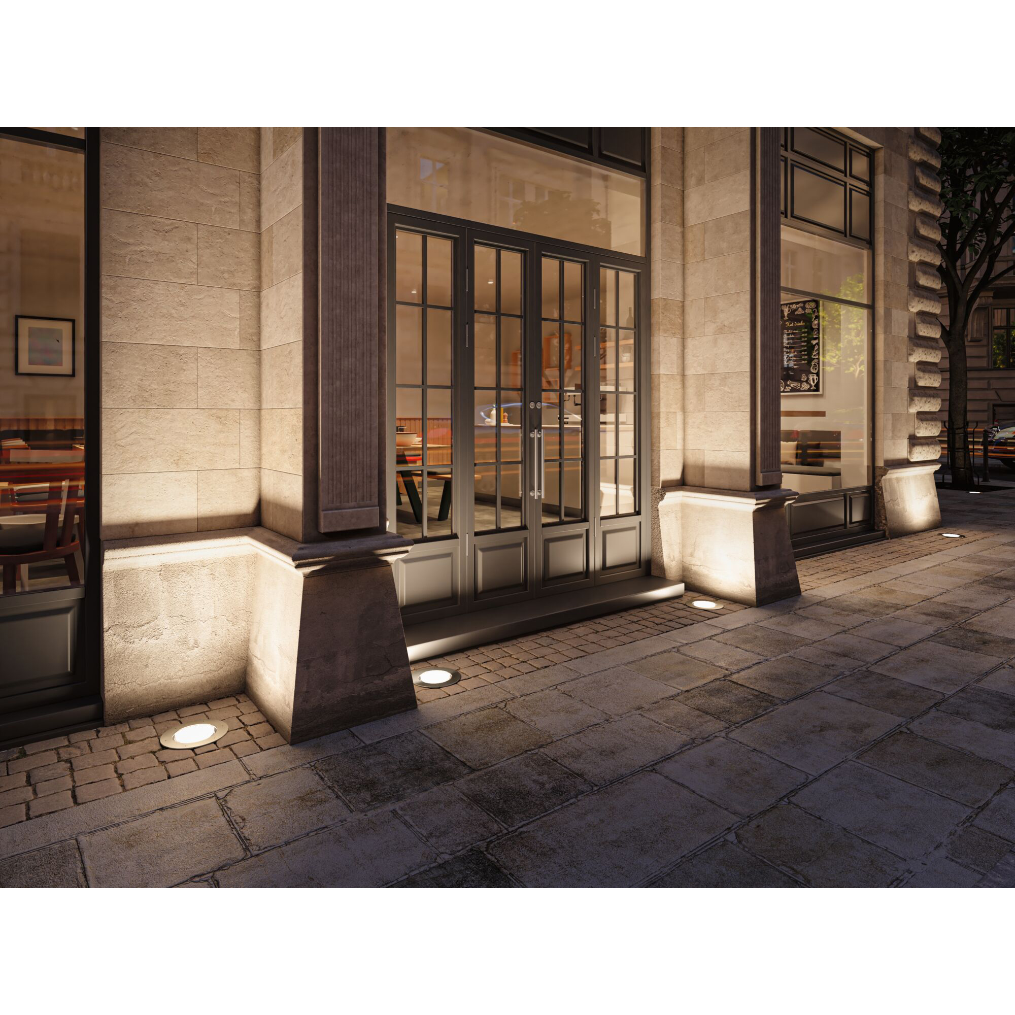 LED Infälld Markbelysning Paulmann Durea IP67 230V Diameter: 213 mm