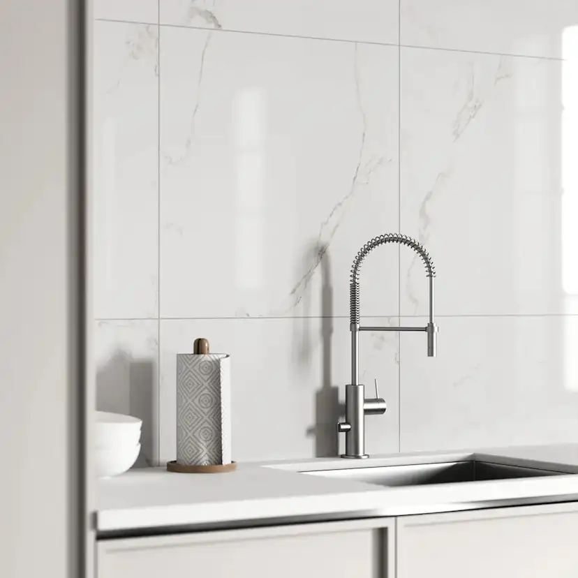 Klinker Tenfors Carrara Marmor Blank 60x60