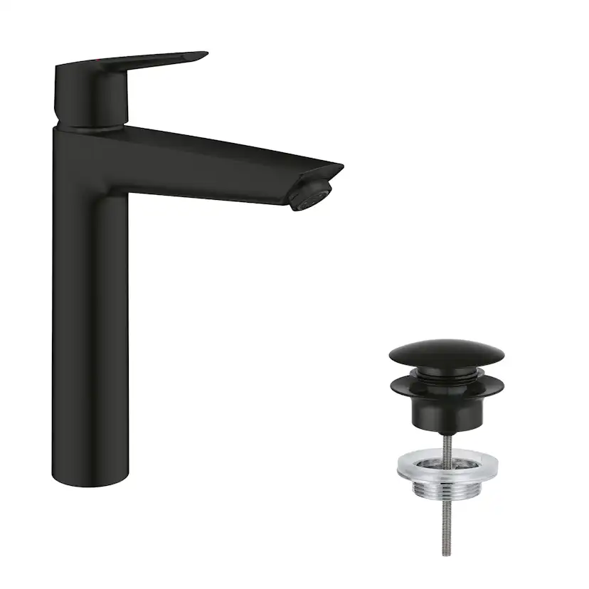 Start Tv.blandare XL Push-Open KS 5,7l Mattsvart